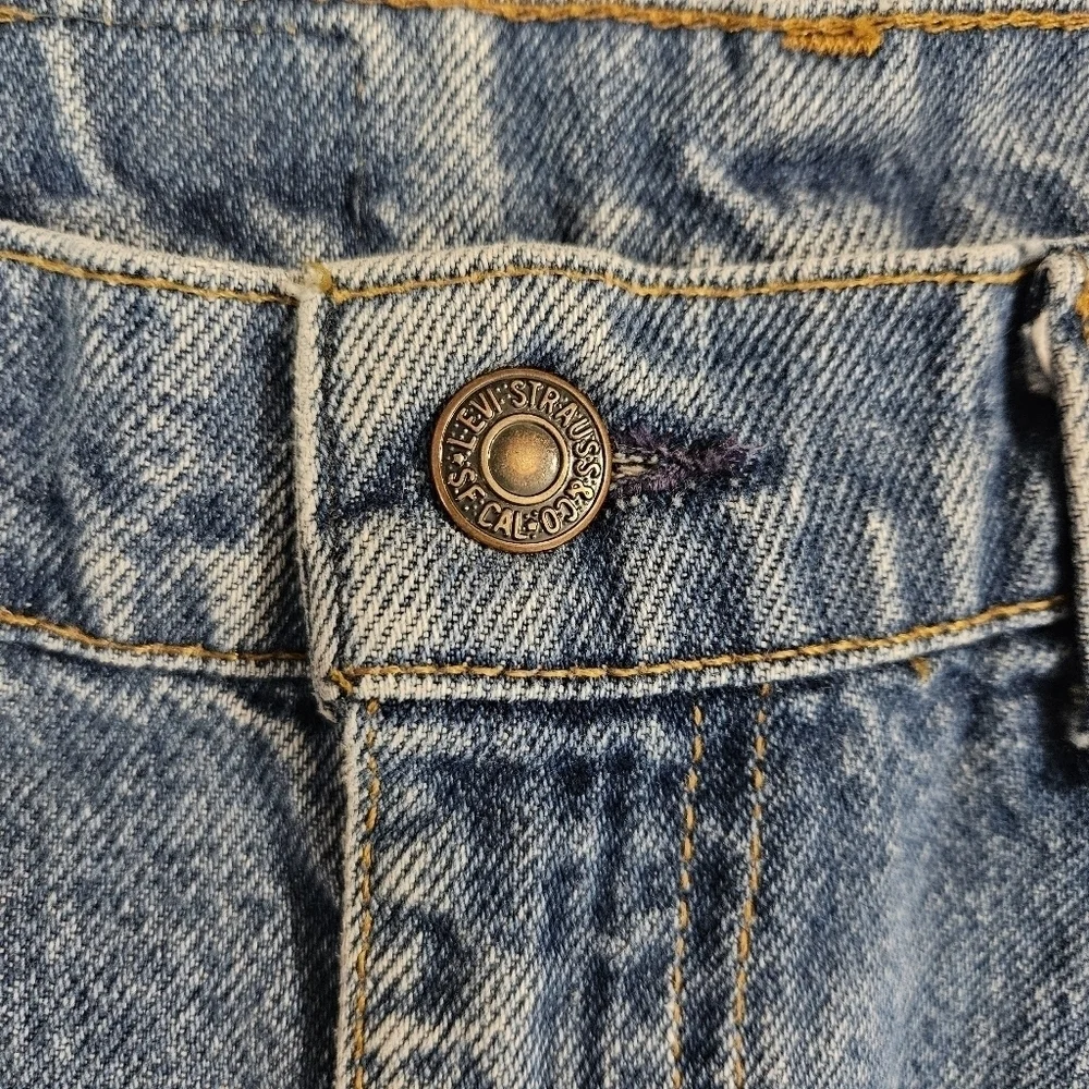 Levi's 80s Vintage 505 Orange Tab Jeans